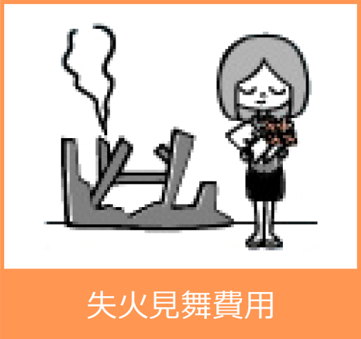 失火見舞費用共済金